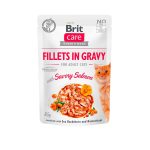 Brit Care Cat Fillets in Gravy salmon 85 Grs