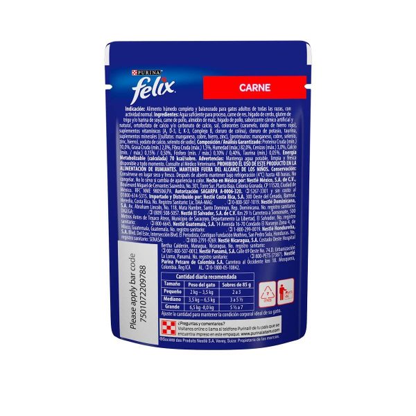 Felix Classic con Carne 85 Grs - Imagen 2