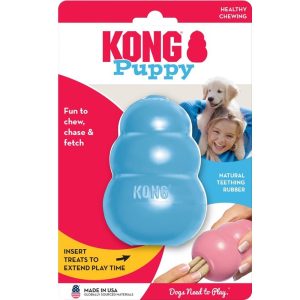 Juguete Kong Puppy Large Celeste