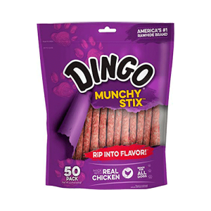 Hueso Dingo Munchy Stick 50Pk