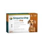 Simparica 20Mg (5.1-10K)  X1 Comp