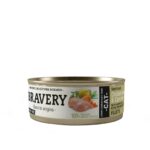 Bravery Lata Chicken & Carrots Sterilized Cat Wet Food 70 Grs