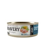 Bravery Lata Chicken & Peas Adult Cat Wet Food 70 Grs
