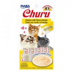 Churu Pollo con Queso 4 Tubitos