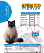Natural Food Gato Indoor Premium Formula 7.5 Kg - Imagen 3
