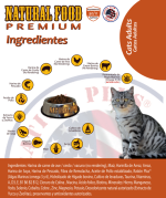 Natural Food Gato Adulto Premium 7.5 Kg - Imagen 4
