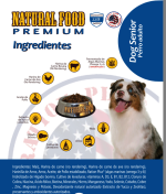 Natural Food Perro Senior Premium Formula 15Kg - Imagen 3