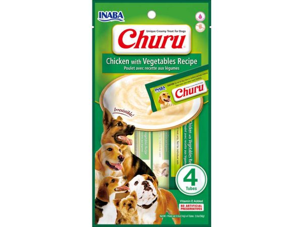 Churu Dog Variedades 4 Tubitos 56Gr - Imagen 2