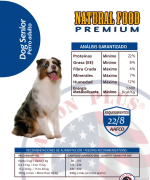 Natural Food Perro Senior Premium Formula 15Kg - Imagen 2
