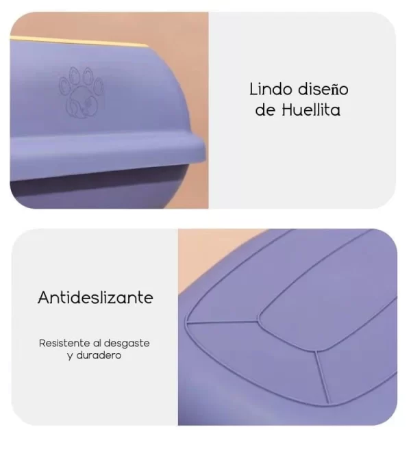 Bandeja De Gato Sanitaria Anatomica Con Pala - Imagen 3