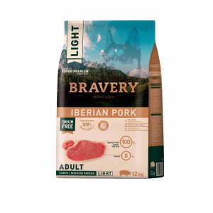 Bravery Light Iberian Pork Adult Large/Medium Breeds 12 Kg