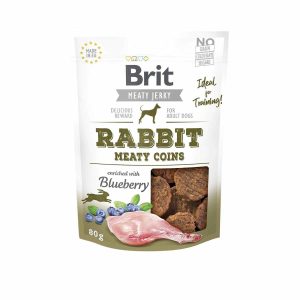 BRIT MEATY JERKY rabbit blueberry