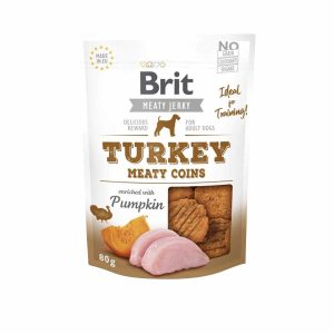 BRIT MEATY JERKY turkey protein bar