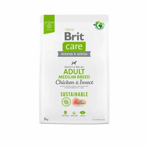 brit care medium chicken and insect 3 k