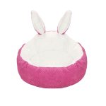 producto cama con orejas rosa