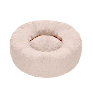 producto cama terciopelo crema