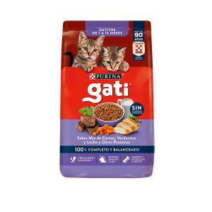 Gati Gatitos Mix de Carnes, verduritas y leche