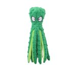 Peluche Pulpo con sonido chillón Verde