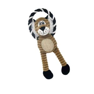 Juguete Peluche Tigre Mordedor Cuerda/Chillón