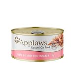 Applaws Lata Gato Filete de Atún Camarón con Caldito 70 gr