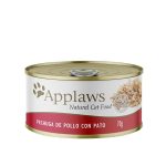 Applaws Lata Gato Pechuga de Pollo/Pato con Caldito 70 gr