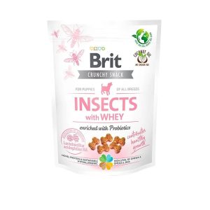 Brit Care Snack Perro Crunchy Insects with Whey