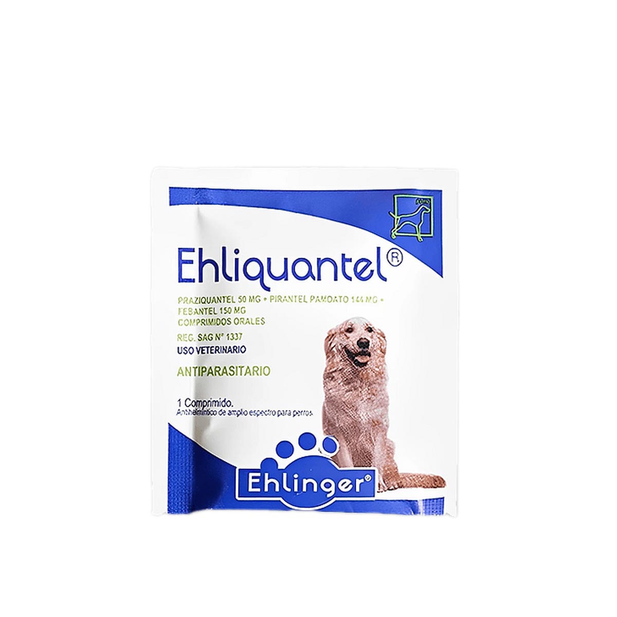 Ehliquantel-1-Comprimido Ehliquantel 1 Comprimido