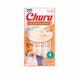 Churu Pollo con Salmón