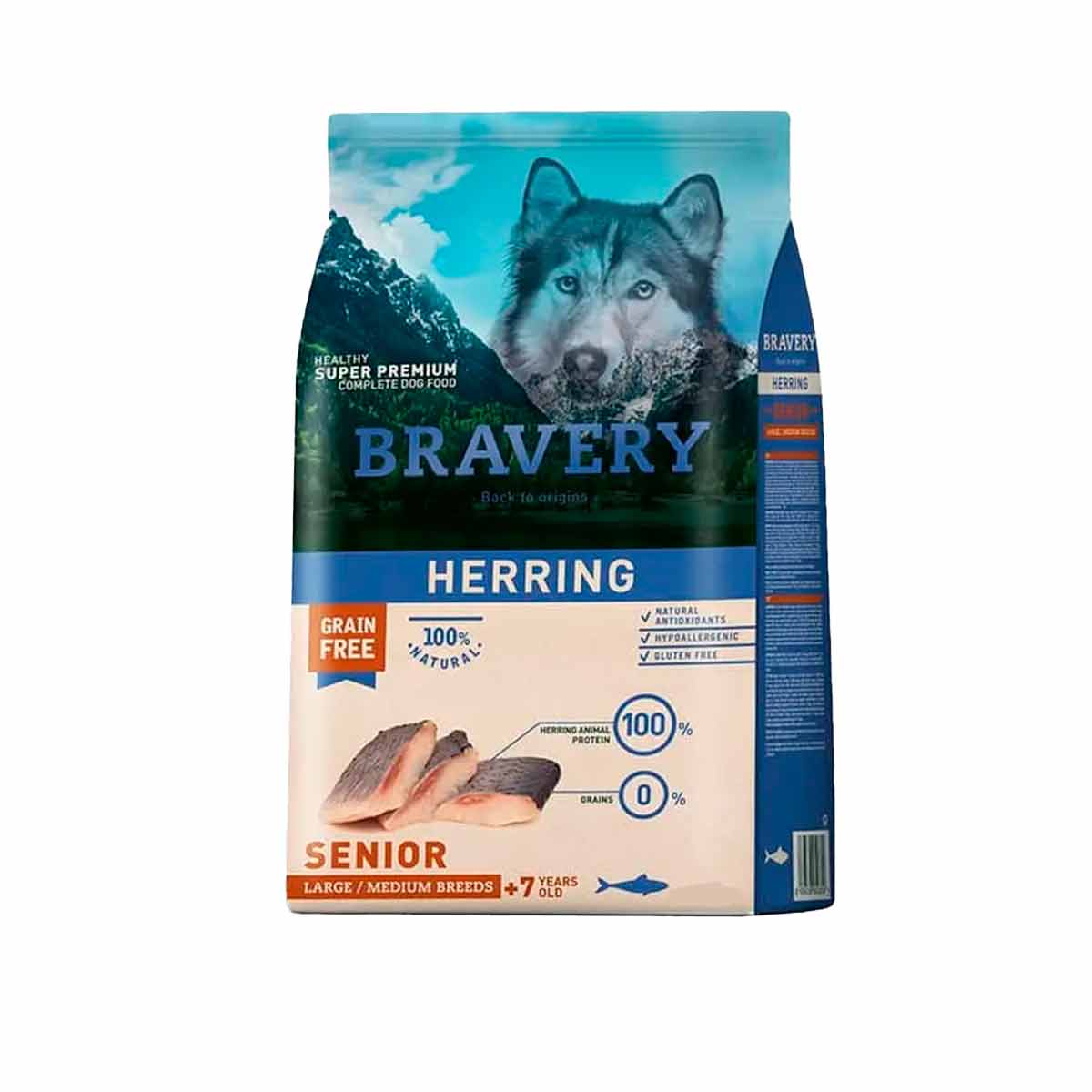 BRAVERY-HERRING-SENIOR-LARGE-MEDIUM Bravery Herring Senior Medium/Large