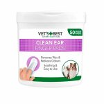 Manna Pro Vets Best Clean Ear Finger Pads Dedal 50 Unidades