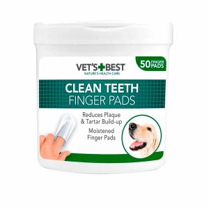 Manna Pro Vets Best Clean Teeth Finger Pads Dedal 50 Unidades