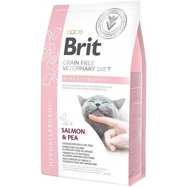 610 (5) Brit Gf Vd Cat Hypoallergenic 2 Kg - Imagen 1
