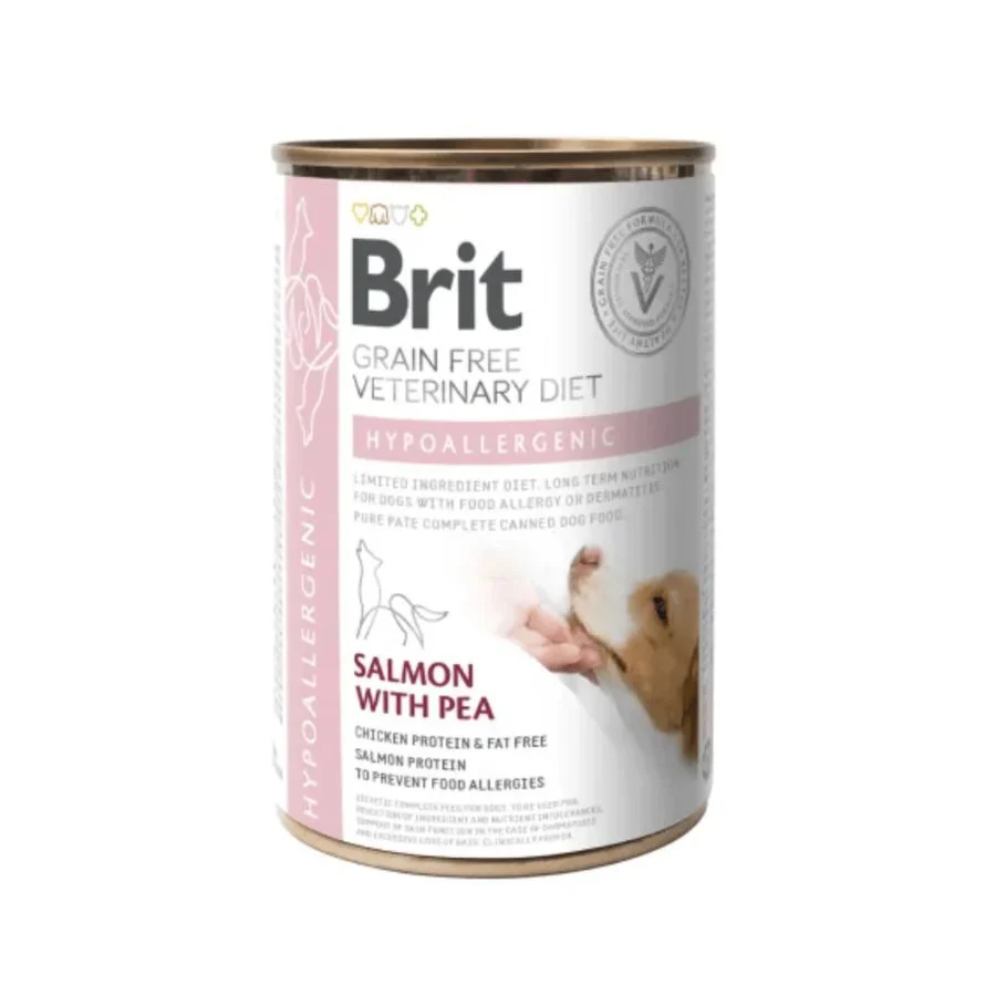 Brit-Hypoallergenic-Perro-Lata-400Gr Brit Gf Vd Lata Hypoallergenic 400 GR - Imagen 1