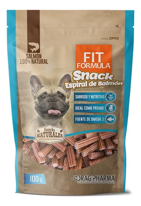 D_NQ_NP_2X_615613-MLC112275576199_052026-F Fit Formula Snack Espiral de Salmón Natural 100 Grs - Imagen 1