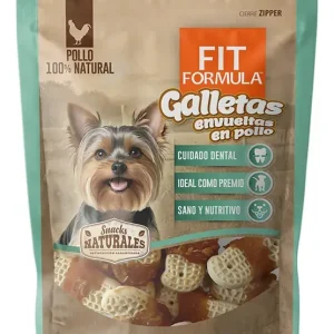 Fit Formula Snack Galletas Envueltas En Pollo 100 Grs