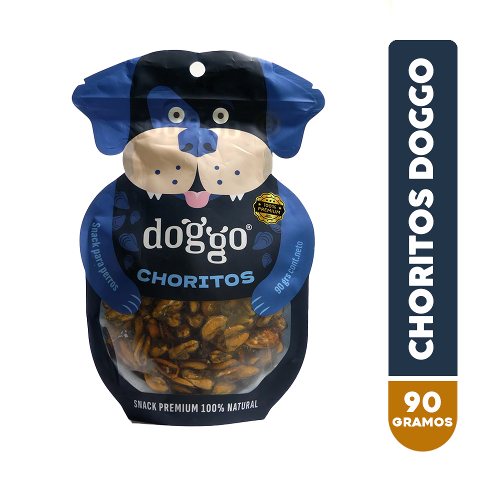 choritos_doggo (2) Doggo Snack para Perros 100% Natural - Choritos 90 Grs - Imagen 1