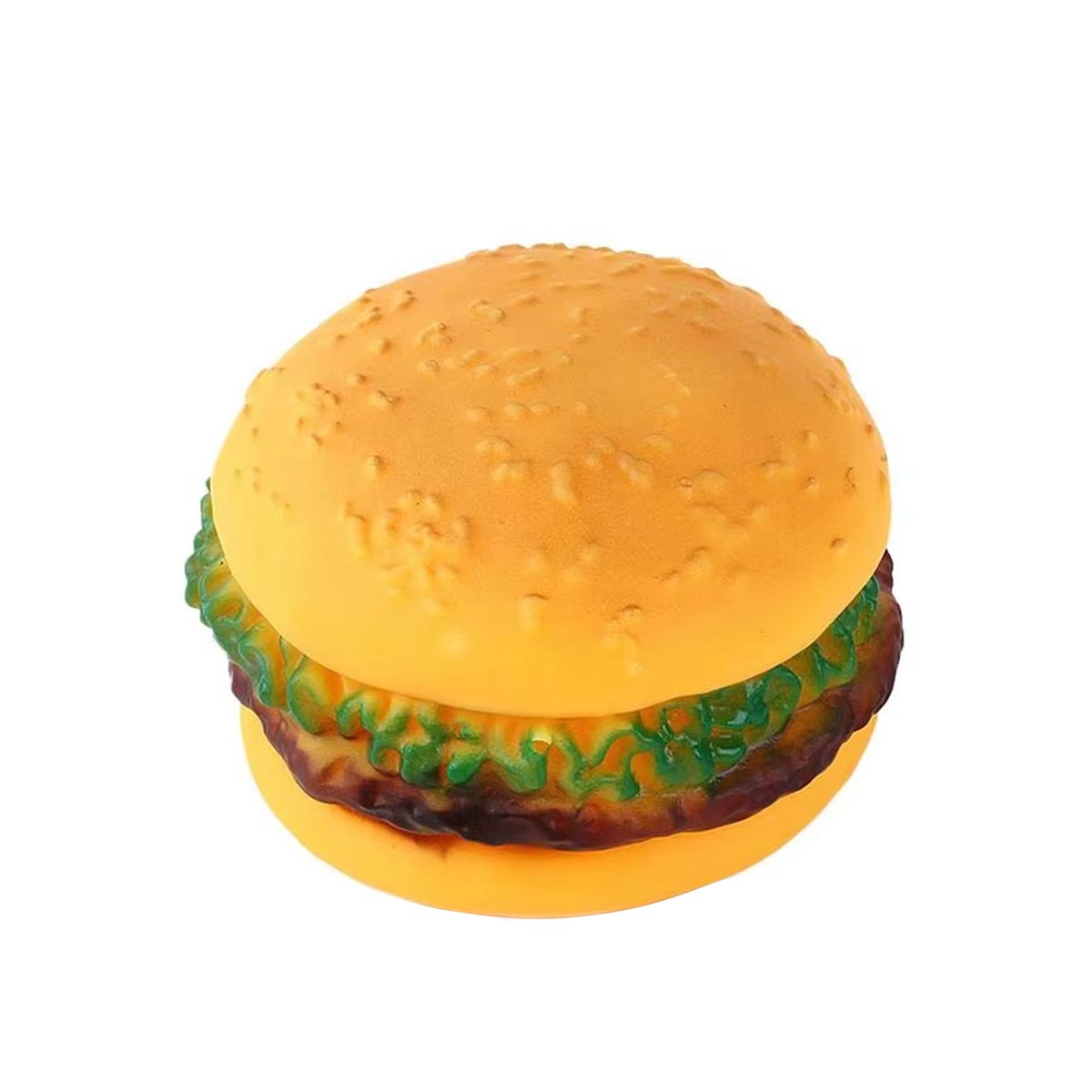 juguete-de-goma-hamburguesa-chirriante Juguete de Goma Hamburguesa Chillona - Imagen 1