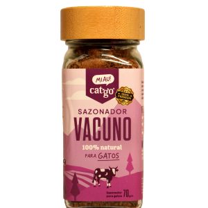 Catgo Sazonador Natural para Gatos – Carne de Vacuno 70g