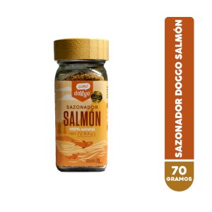 Doggo Snack para Perros 100% Natural - Sazonador Salmón 70 Grs