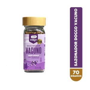 Doggo Snack para Perros 100% Natural - Sazonador de Carne de Vacuno 70 Grs