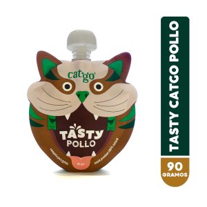 Catgo Snack Natural para Gatos – Compota Tasty Sabor Pollo 90g