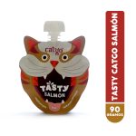 Catgo Snack Natural para Gatos – Compota Tasty Sabor Salmón 90g