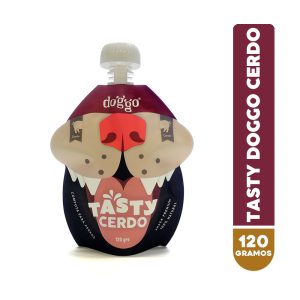 Doggo Snack Natural para Perros – Compota Tasty Sabor Cerdo 120g