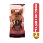 Doggo Snack para Perros 100% Natural - Traquea Cerdo en Crispy de Ciervo 2 Un