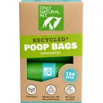 Pack 120 Bolsas Recicladas Para Desechos De Mascotas