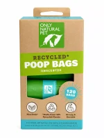 Pack 120 Bolsas Recicladas Para Desechos De Mascotas