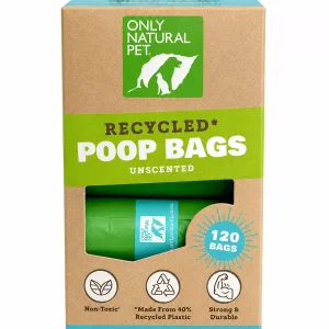Pack 120 Bolsas Recicladas Para Desechos De Mascotas