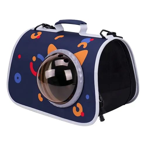 2271a477-10a8-4686-9b61-bd81f4ee871c Bolso Space Geo Con Cúpula Para Mascotas - Imagen 1