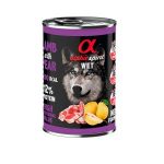 Alpha Spirit Lata Perro Cordero con Pera 400 Grs