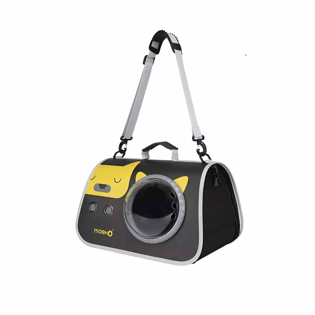 Bolso-de-transporte-con-cupula-para-mascotas-40x26x25-cm-PT004-N-MB Bolso Space Pet Con Cúpula Para Mascotas - Imagen 1